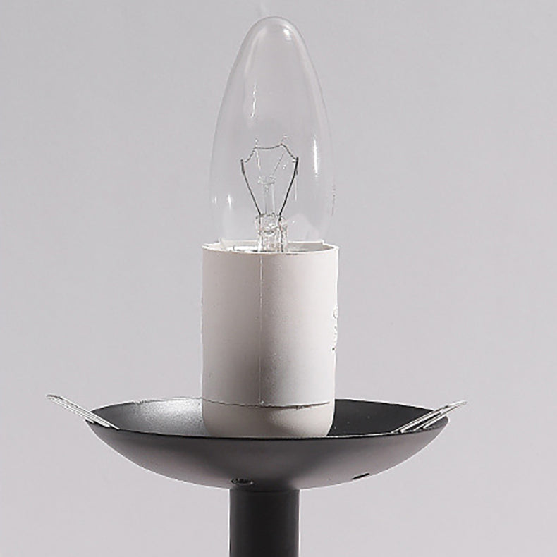 Iron Glass Ball Bracket Table Lamp