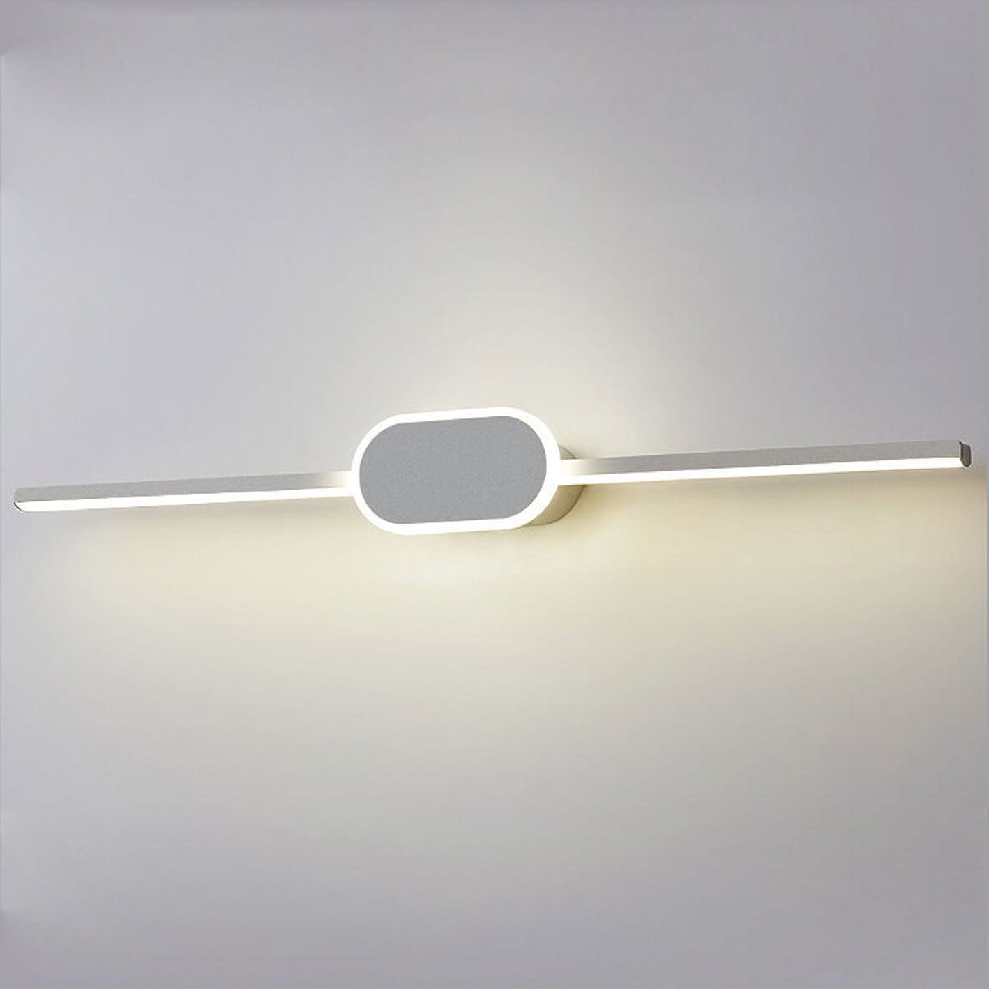Long Strip Oval Vanity Wall Lamp