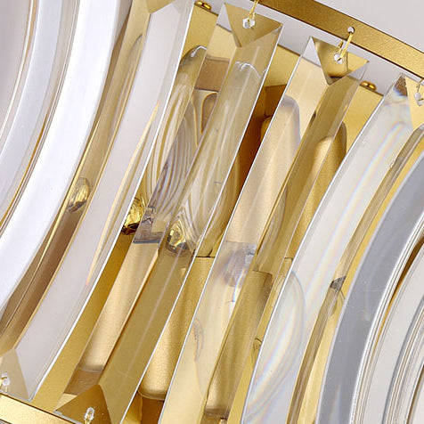 Half Circle Inverted Triangle Wall Lamp