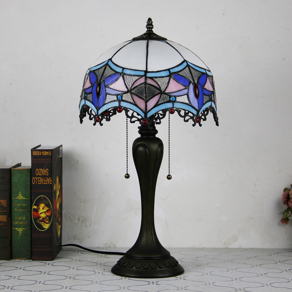 Petal Glass Resin Living Table Lamp