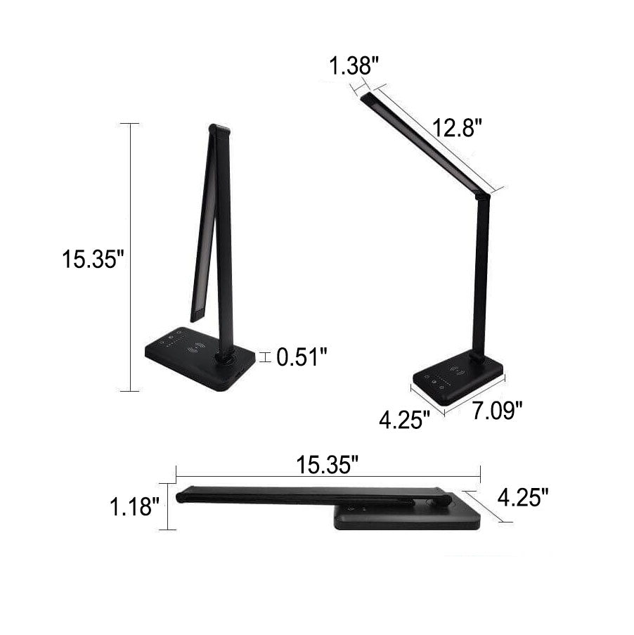 Eye Protection Aluminum Alloy Table Lamp