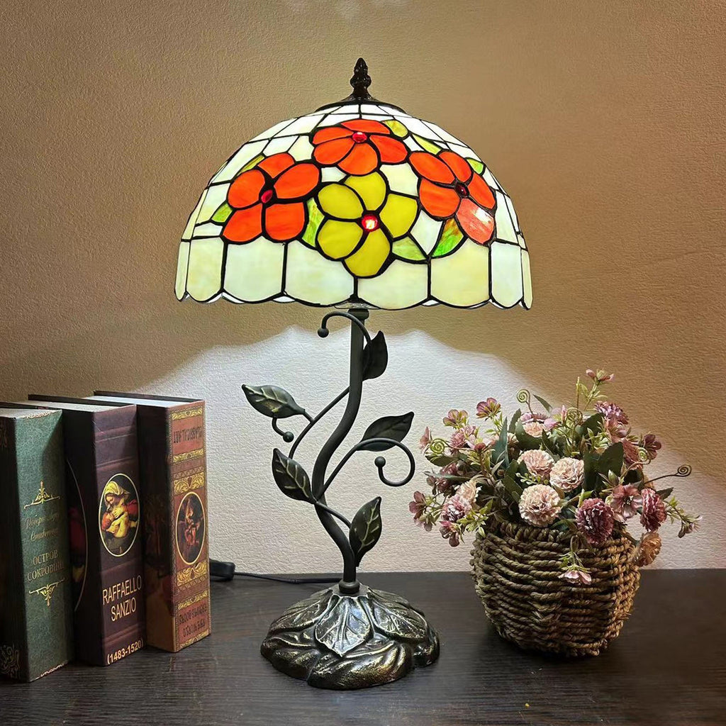 Resin Glass Dome Conic Table Lamp