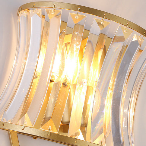 Half Circle Inverted Triangle Wall Lamp