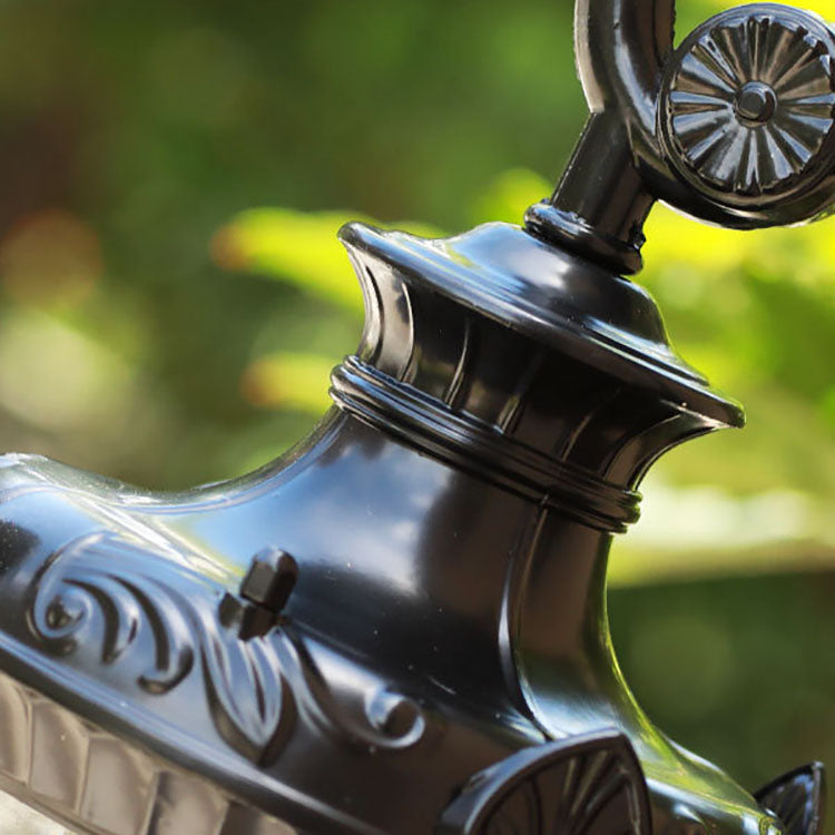 Cylinder Lantern Aluminum Glass Outdoor Light