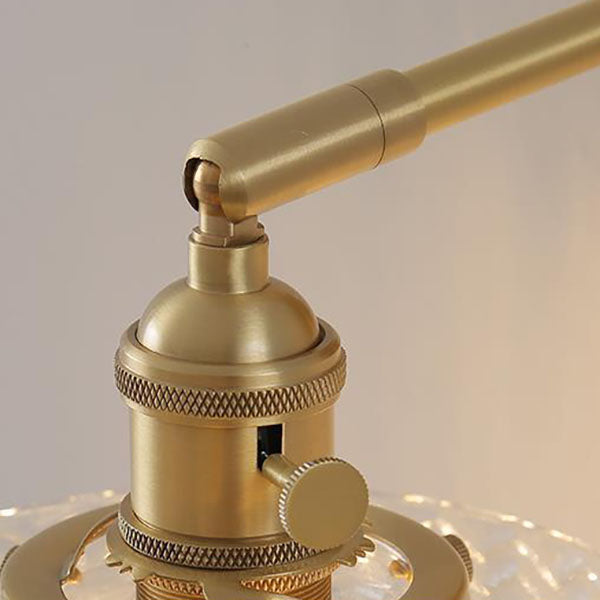 Brass Cylinder Wall Lamp