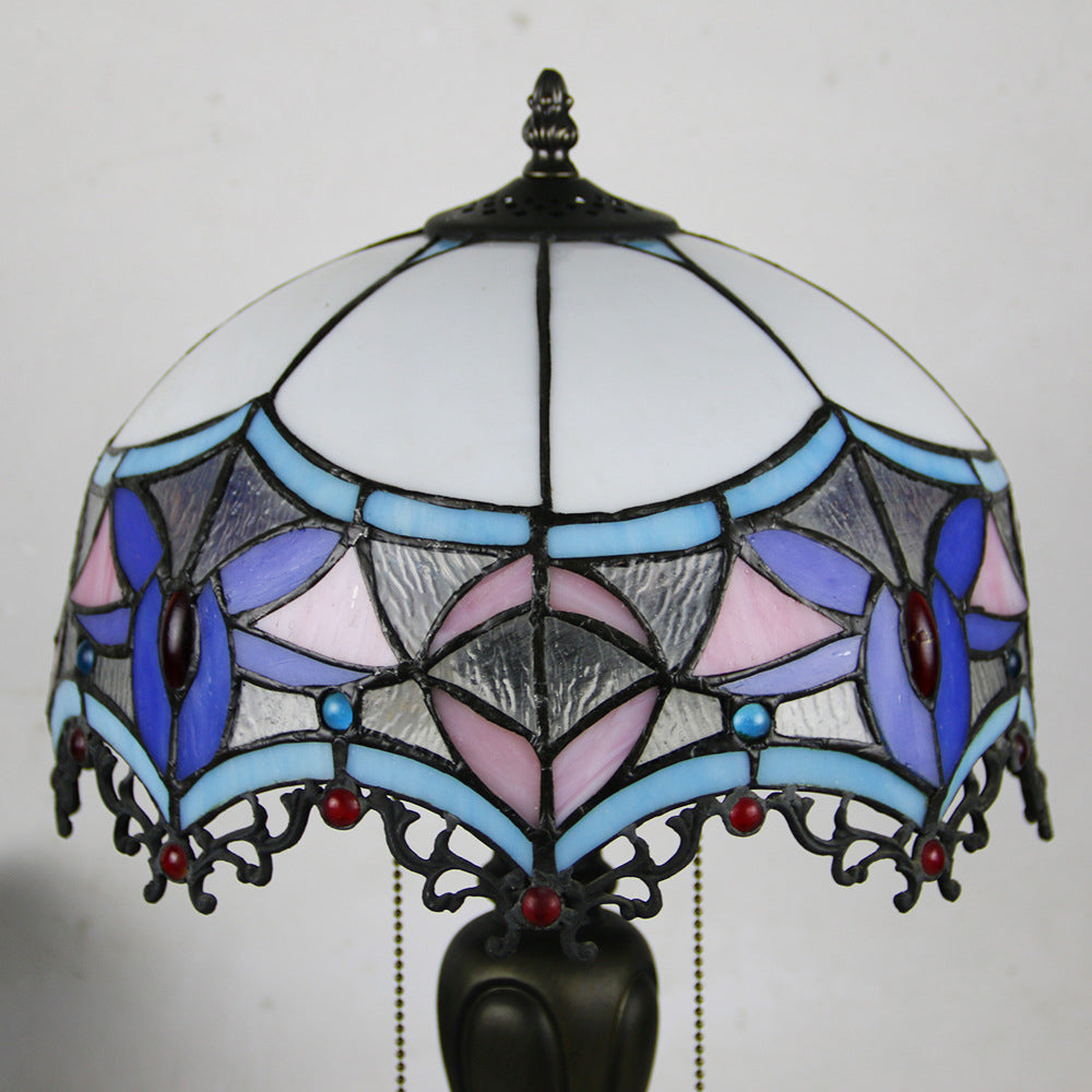 Petal Glass Resin Living Table Lamp