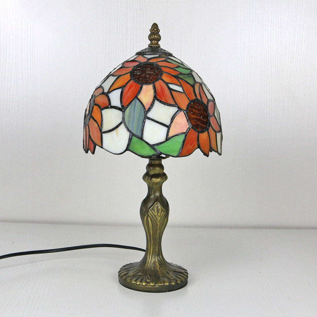 Decorative Flower Umbrella Rose Table Lamp