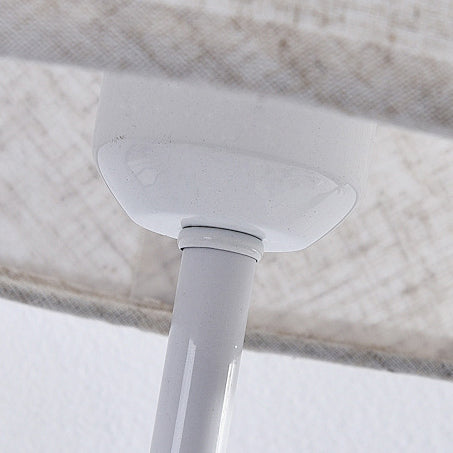 Farmhouse Fabric Metal Conic Table Lamp