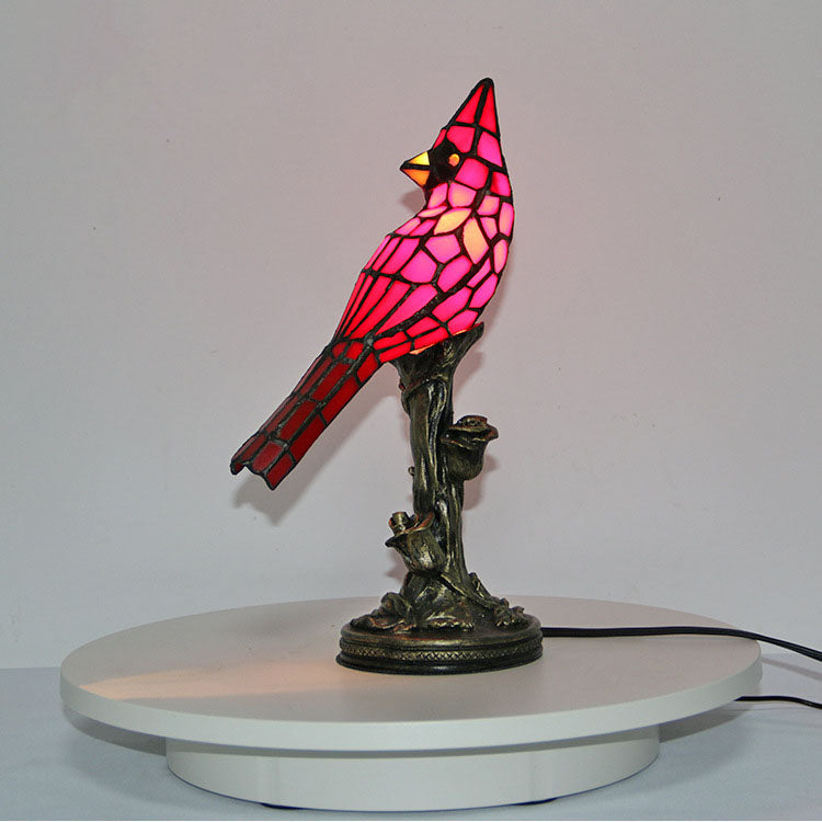 Red Bird Table Lamp