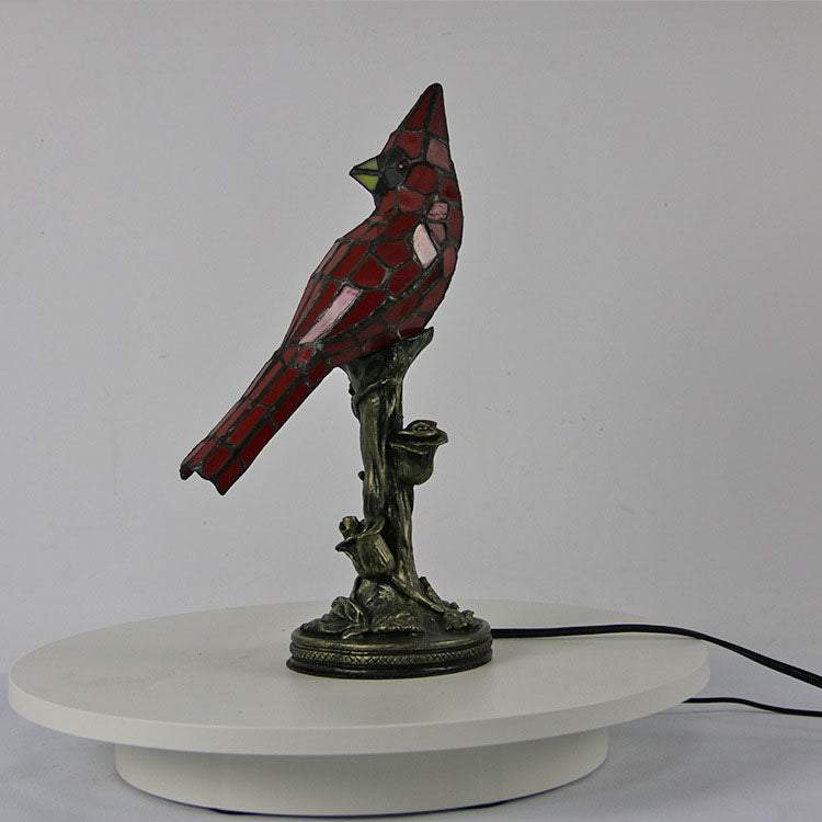 Red Bird Table Lamp