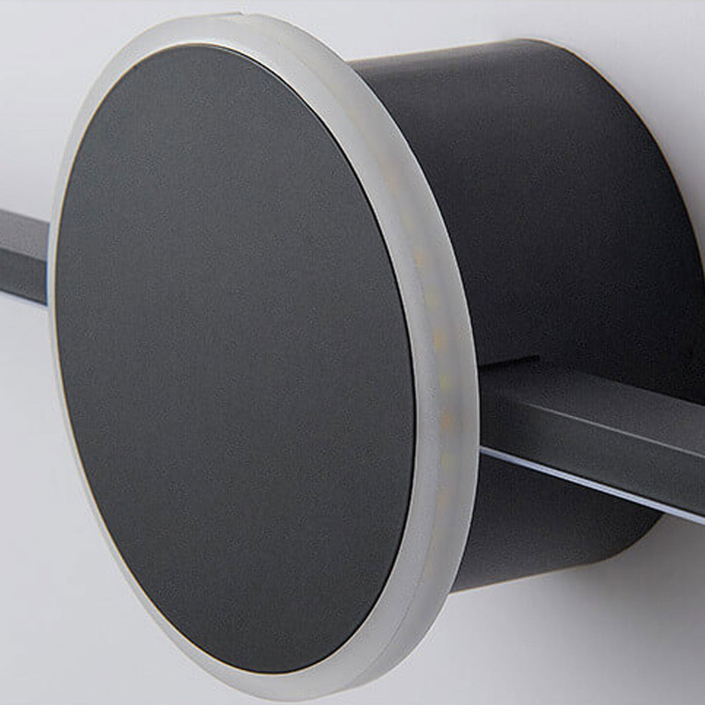 Long Disc Vanity Wall Lamp