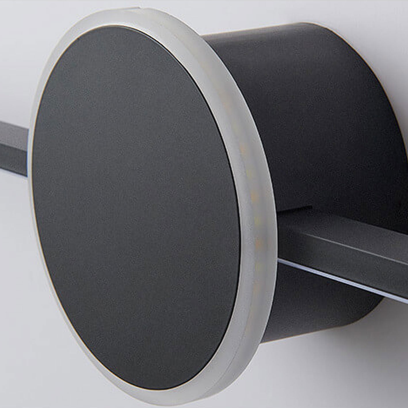 Long Disc Vanity Wall Lamp