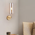 Glass Iron Wall Lamp