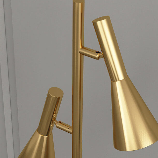 Nordic Minimalist Horn Shade 2-Light Floor Lamp