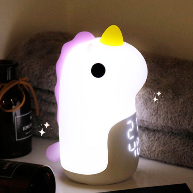 Cartoon Unicorn Timer Alarm Floor Lamp