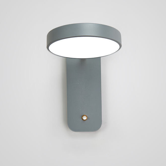 Round Rotatable Switch Reading Wall Lamp