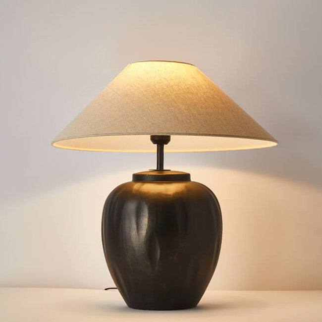Handmade Ceramic Bottle Design Table Lamp