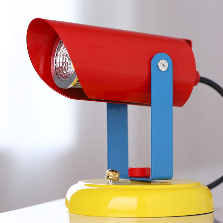 Iron Geometric Cylinder Living Wall Lamp