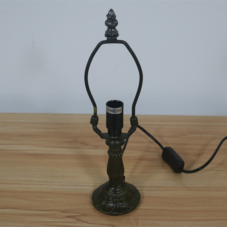 Style Stained Glass Cone Table Lamp