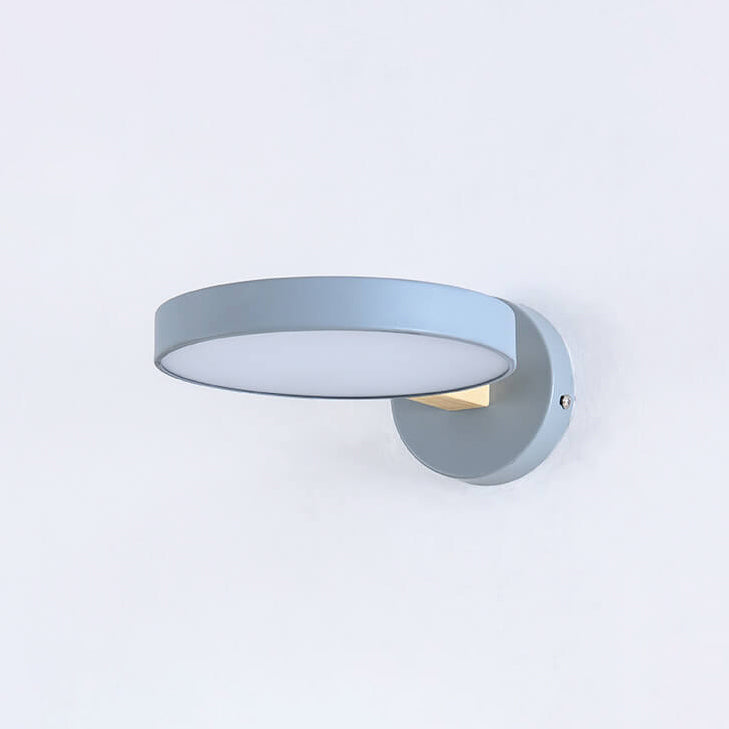 Round Macaron Color Wall Lamp