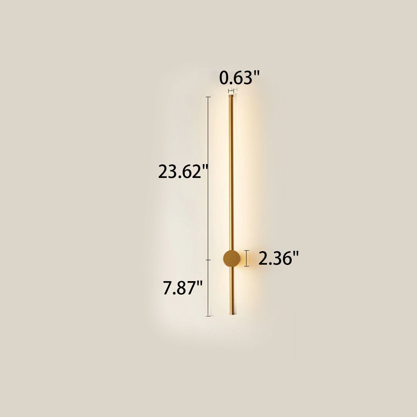 Strip Aluminum Wall Lamp