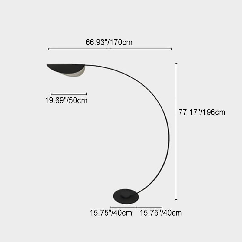 Italian Minimalist Fishing Rod Floor Lamp