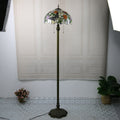 Half Ball Resin Glass Floor Lamp