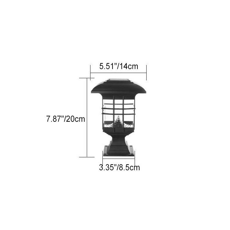 Square Lantern Lawn Ground Outdoor Light