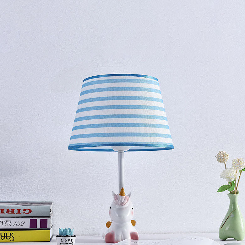 Fun Cartoon Pattern Resin Table Lamp