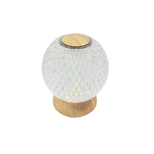Acrylic Moon Design Night Table Lamp
