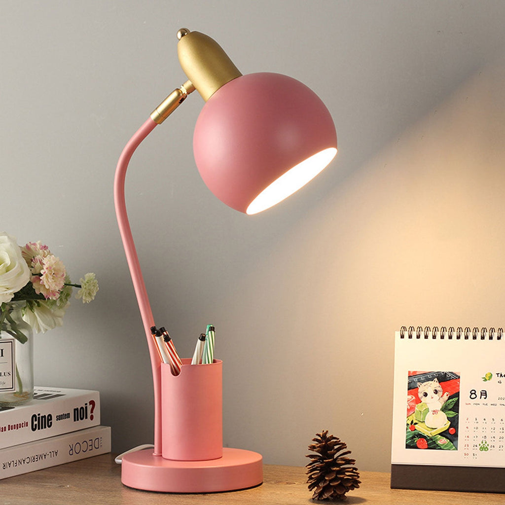 Solid Color Student Pen Table Lamp