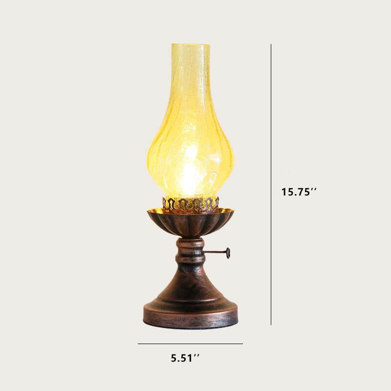 Antique Kerosene Oil Table Lamp