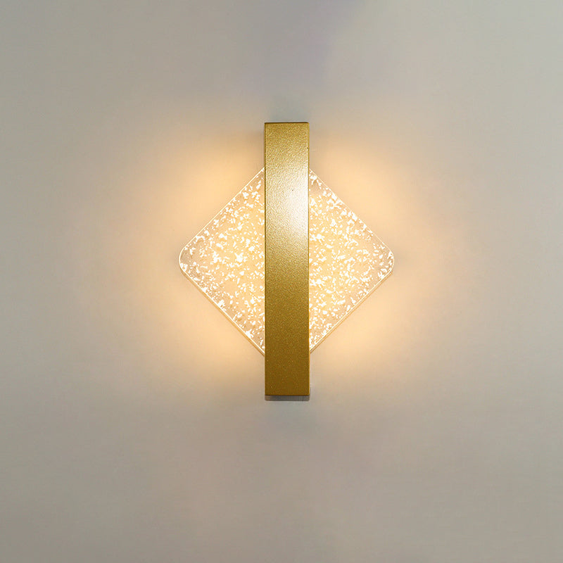 Acrylic Crack Design Wall Lamp