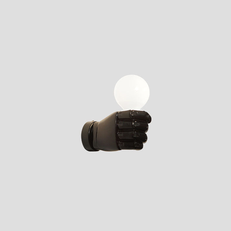Resin Fist Wall Lamp
