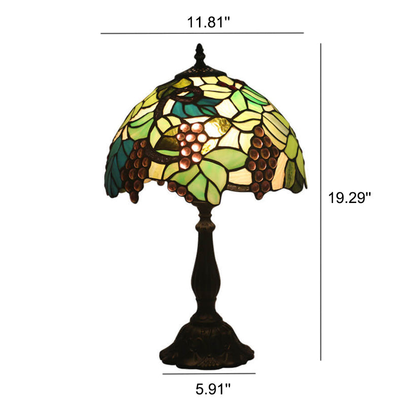 Fruit Stained Glass Table Lamp