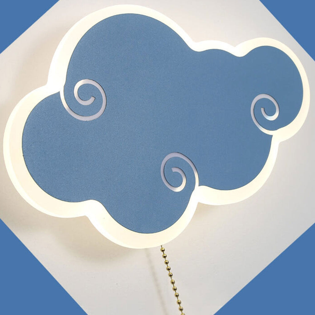 Cloud Cartoon Design Wall Lamp