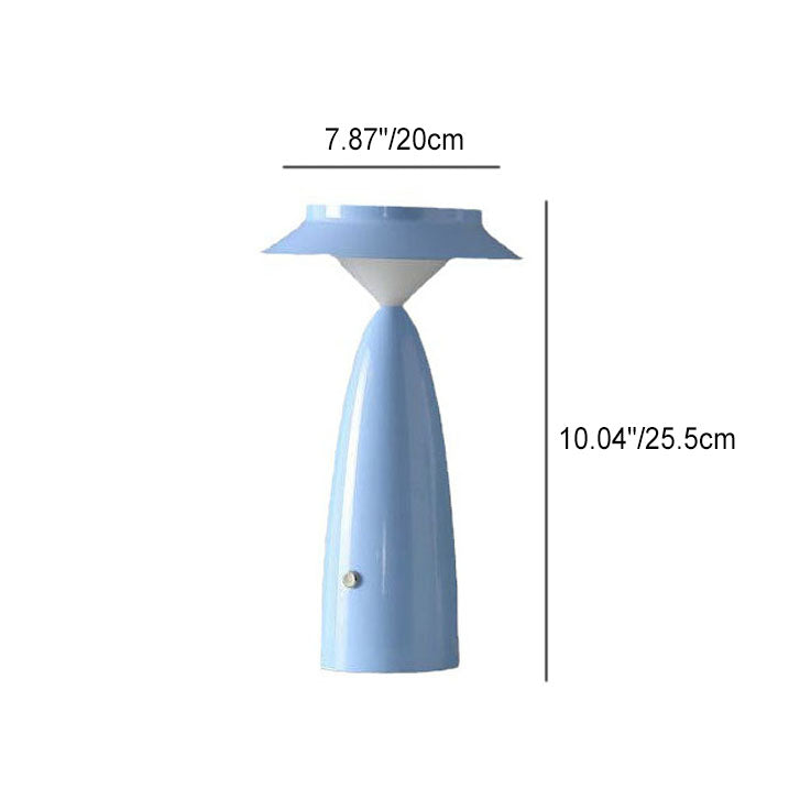 Mushroom Iron Acrylic Bedroom Table Lamp