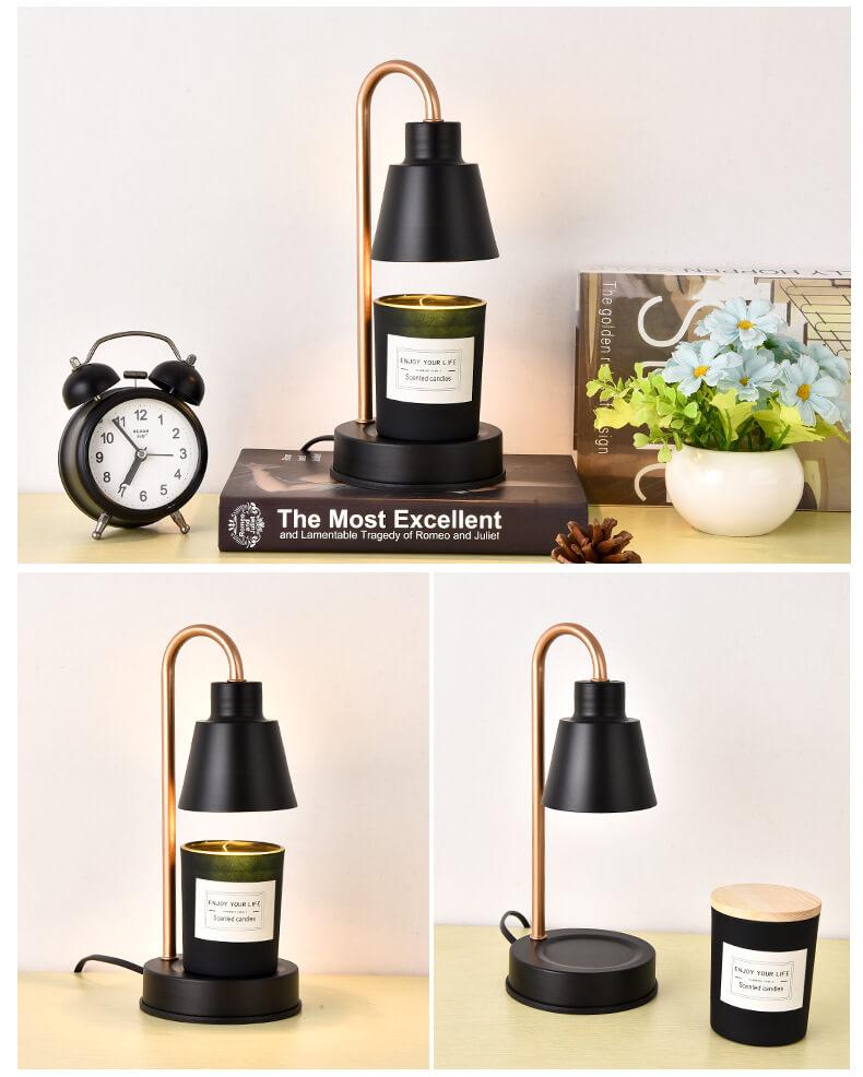 Aroma Candle Metal Dome Table Lamp