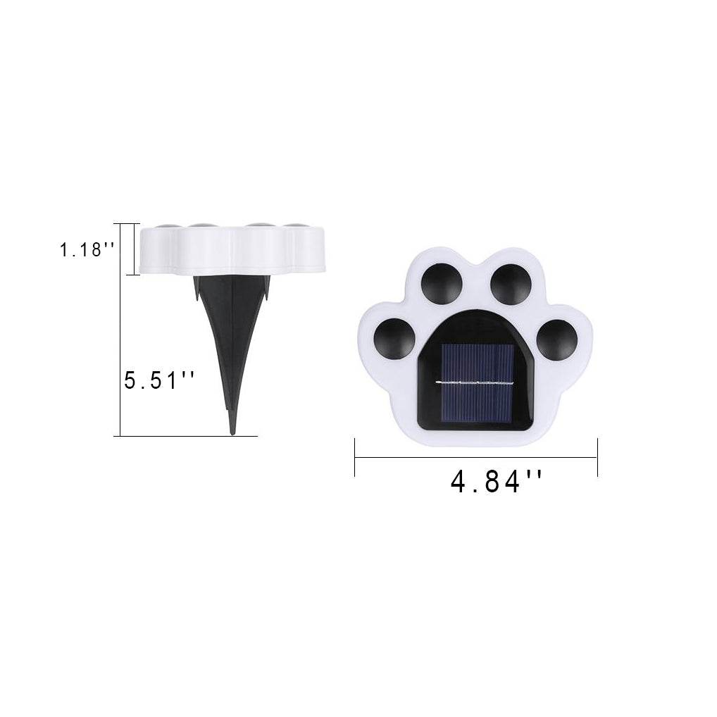 Bear Paw Round Garden Outdoor Light