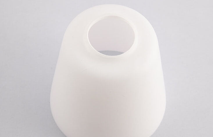 Solid Wood Glass Bell Wall Lamp