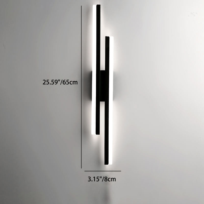 Lines Iron Acrylic Wall Lamp