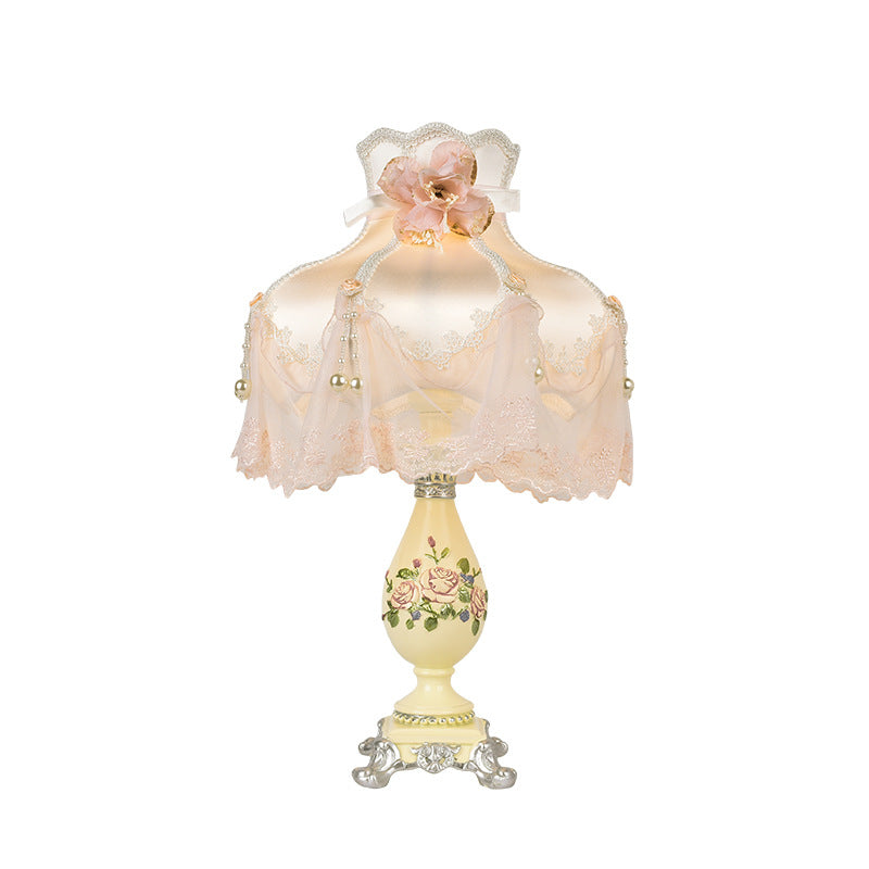 Style Court Fabric Dome Table Lamp