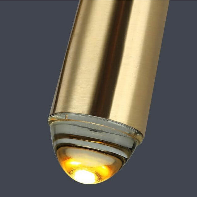 Long Strip Gold Wall Lamp