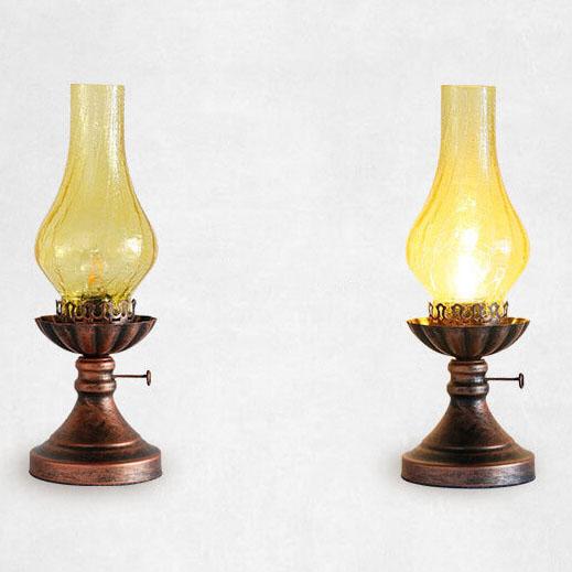 Antique Kerosene Oil Table Lamp