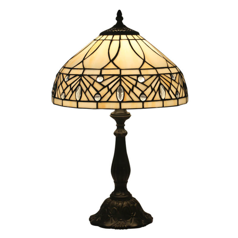 Baroque Gemstone Glass Table Lamp