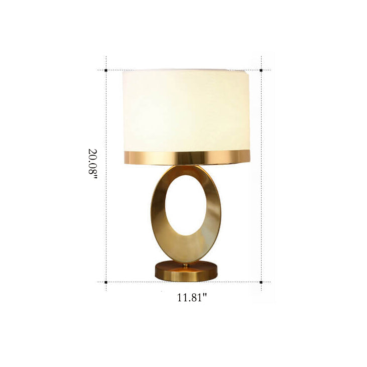 Fabric Ring Table Lamp