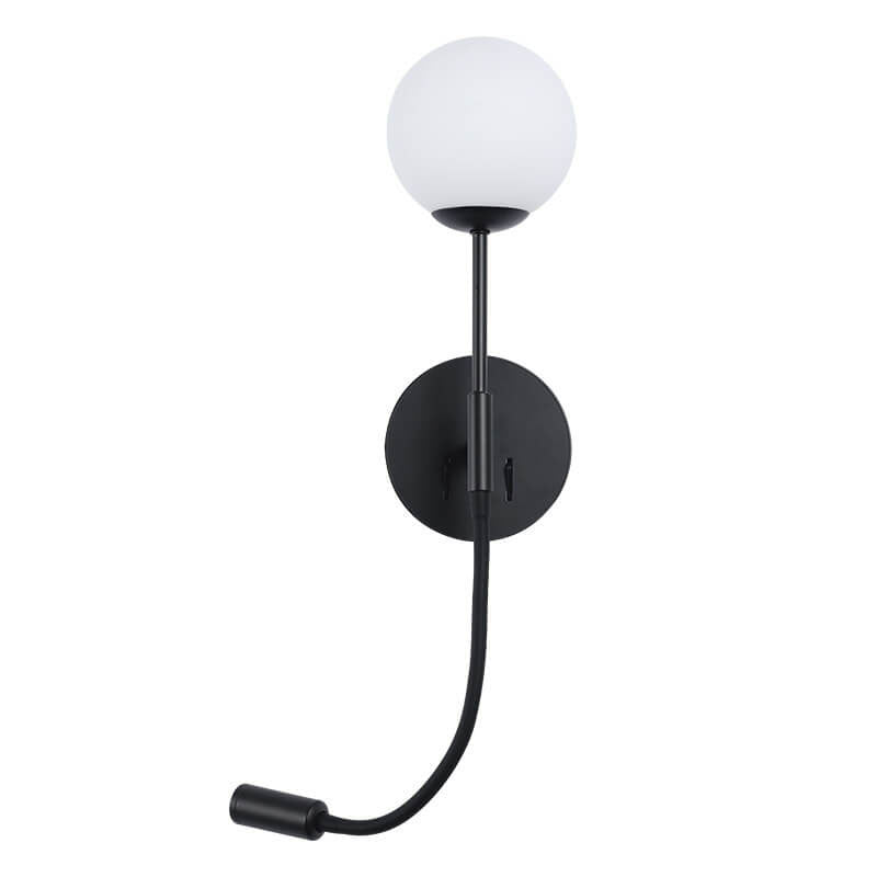 Round Glass Ball Silicone Wall Lamp