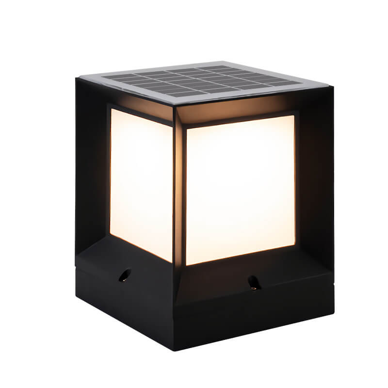 Simple Square Solar Waterproof Outdoor Light