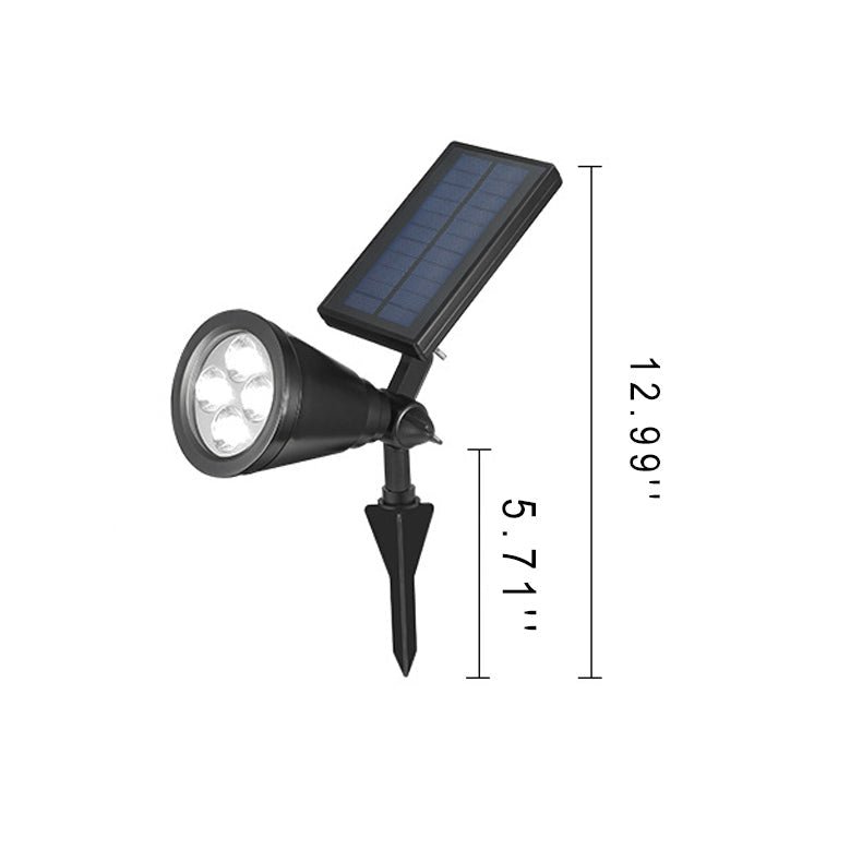 Modern Simplicity Solar Waterproof Floor Lamp