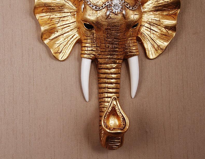 Elephant Resin Wall Lamp